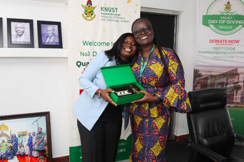 Female Student Wins KNUST 75th Anniversary Logo Design Competition